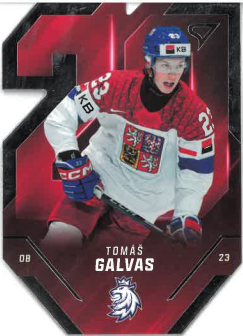 2024-25 SportZoo Hokejové Česko Team 20 Tomáš Galvas č. TE-06
