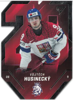 2024-25 SportZoo Hokejové Česko Team 20 Vojtěch Husinecký č. TE-07