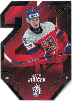 2024-25 SportZoo Hokejové Česko Team 20 Adam Jiříček č. TE-08