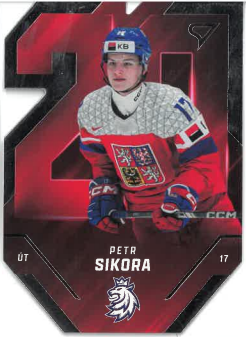 2024-25 SportZoo Hokejové Česko Team 20 Petr Sikora č. TE-20
