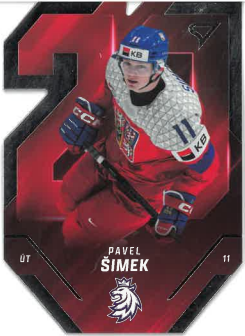 2024-25 SportZoo Hokejové Česko Team 20 Pavel Šimek č. TE-22