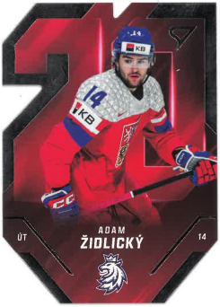 2024-25 SportZoo Hokejové Česko Team 20 Adam Židlický č. TE-24
