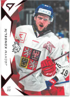 2024-25 SportZoo Hokejové Česko Red Jáchym Kondelík č. 43