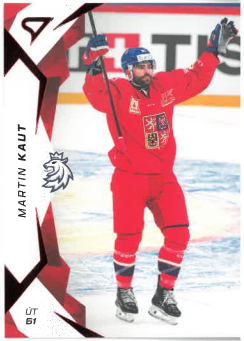 2024-25 SportZoo Hokejové Česko Red Martin Kaut č. 39