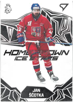 2024-25 SportZoo Hokejové Česko Homegrown Ice Stars Jan Ščotka č. HS-10