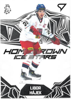 2024-25 SportZoo Hokejové Česko Homegrown Ice Stars Libor Hájek č. HS-04