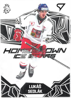 2024-25 SportZoo Hokejové Česko Homegrown Ice Stars Lukáš Sedlák č. HS-25