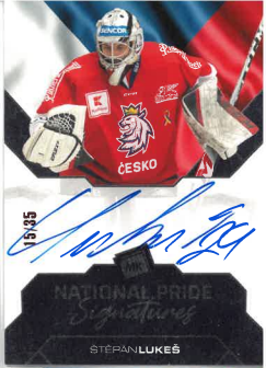 2021-22 MK National Pride Signatures Štěpán Lukeš /35 č. NPS-ŠL