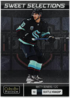 2022-23 UD P-PEE-CHEE Platinum Sweet Selections Matty Beniers č. SS-2