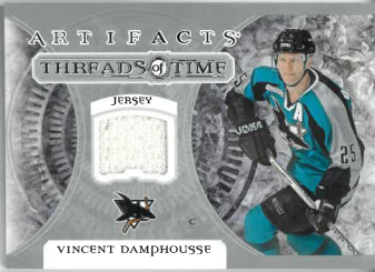 2022-23 UD Artifacts Threads Of Time Vincent Damphousse č. TT-VD