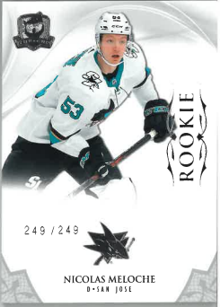 2020-21 UD The Cup Nicolas Meloche Rookie /249 č. 195