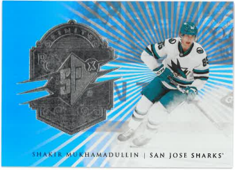 2024-25 UD SPx Finite Silver Shakir Mukhmadullin /999 č. F-50