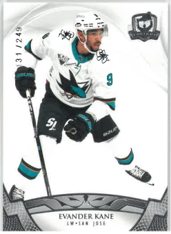 2020-21 UD The Cup Evander Kane /249 č. 79