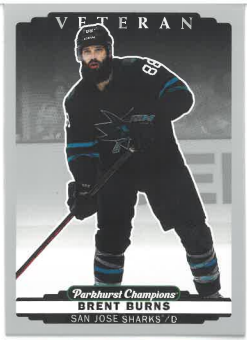 2022-23 UD Parkhurst Silver Veteran Brent Burns č. 138