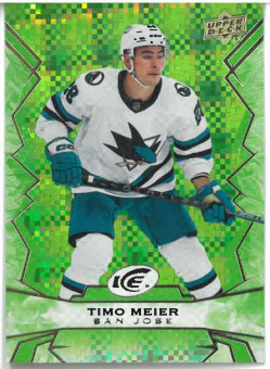 2022-23 UD Ice Green Timo Meier č. 50