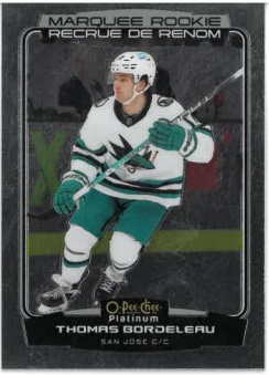 2022-23 UD O-PEE-CHEE Platinum Marquee Rookie Thomas Bordeleau č. 227