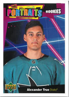 2020-21 UD Series II Portraits Rookie Alexander True č. P-54