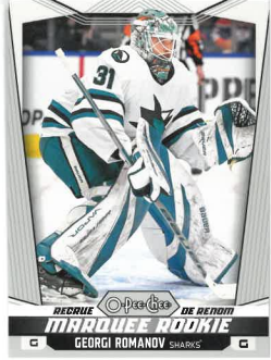 2024-25 UD O-PEE-CHEE Marquee Rookie Georgi Romanov č. 598