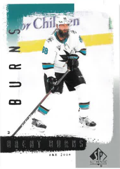 2020-21 UD SP Authentic Retro Brent Burns č.R5
