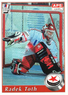 1995-96 APS Radek Toth HC Slavia Praha č. 126