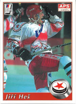 1995-96 APS Jiří Heš HC Slavia Praha č. 130