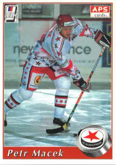 1995-96 APS Petr Macek HC Slavia Praha č. 132
