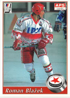 1995-96 APS Roman Blažek HC Slavia Praha č. 141