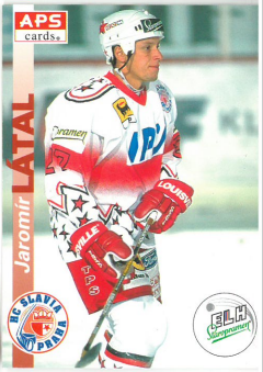 1996-97 APS Jaromír Látal HC Slavia Praha č. 7