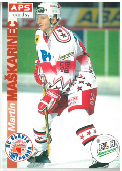 1996-97 APS Martin Maškarinec HC Slavia Praha č. 10