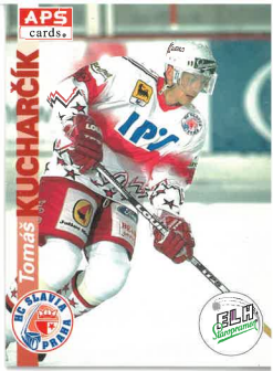 1996-97 APS Tomáš Kucharčík HC Slavia Praha č. 14