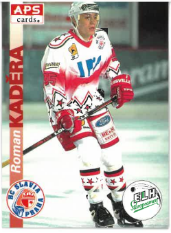 1996-97 APS Roman Kaděra HC Slavia Praha č. 16