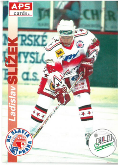 1996-97 APS Ladislav Slížek HC Slavia Praha č. 21