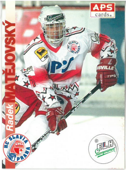 1996-97 APS Radek Matějovský HC Slavia Praha č. 24