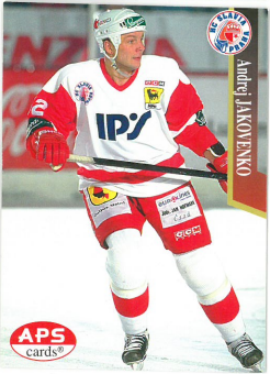 1997-98 APS Andrej Jakovenko HC Slavia Praha č. 152