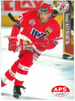 1997-98 APS Tomáš Kucharčík HC Slavia Praha č. 162