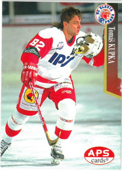1997-98 APS Tomáš Kupka HC Slavia Praha č. 165