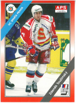 1994-95 APS Zdeněk Toužimský HC Sparta Praha č. 73