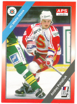 1994-95 APS Andrej Potajčuk HC Sparta Praha č. 92
