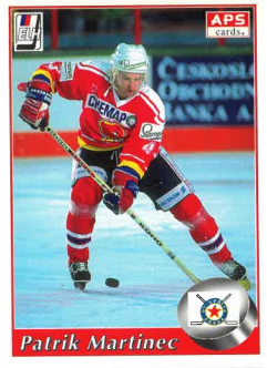 1995-96 APS Patrik Martinec HC Sparta Praha č. 284