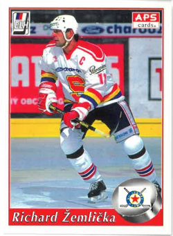 1995-96 APS Richard Žemlička HC Sparta Praha č. 290