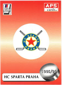 1995-96 APS HC Sparta Praha Logo Teamu