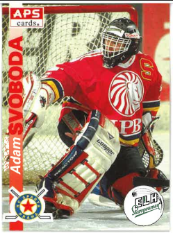 1996-97 APS Adam Svoboda HC Sparta Praha DOTISK č. 382