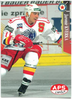 1997-98 APS Jaromír Kverka HC Sparta Praha č. 10