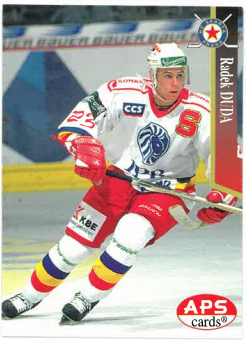 1997-98 APS Radek Duda HC Sparta Praha č. 16