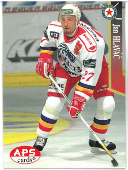 1997-98 APS Jan Hlaváč HC Sparta Praha č. 18