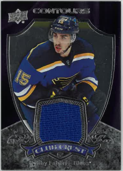 2015-16 UD Contours Club Crest Robby Fabbri č. CC-14