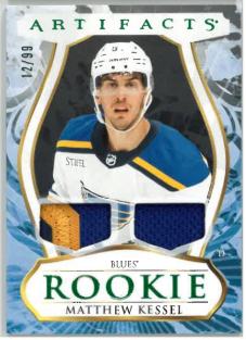 2023-24 UD Artifacts Rookie Emerald Materials Matthew Kessel /99 č. 184