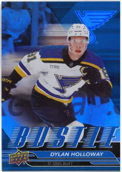 2025-26 UD Series I Bustle Dylan Holloway č. B-6