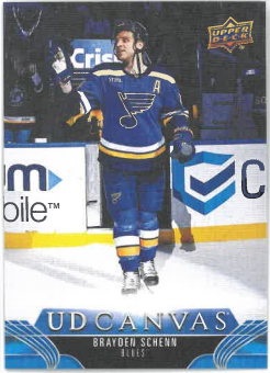 2023-24 UD Series II UD Canvas Brayden Schenn č. 191