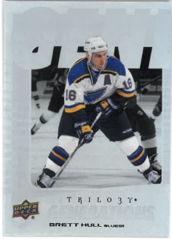 2023-24 UD Trilogy Generations Brett Hull č. TG-3A